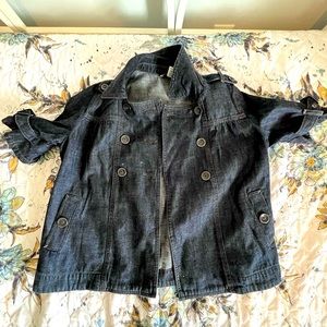 Ann Taylor Loft Denim Jacket Petite Small